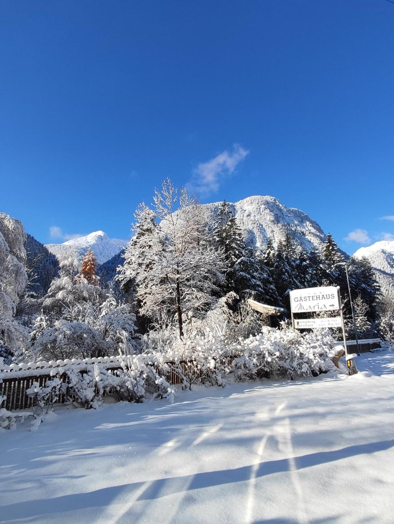 Gaestehaus Maria - Privatzimmer Nassereith Exteriér fotografie